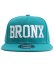 画像2: 【SALE】MU:KA: HEADWEAR BRONX SNAPBACK CAP TEAL (2)