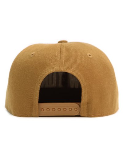 画像3: 【SALE】MU:KA: HEADWEAR NEW YORK SNAPBACK CAP TAN