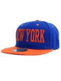 【SALE】MU:KA: HEADWEAR NEW YORK SNAPBACK CAP BLUE/ORANGE