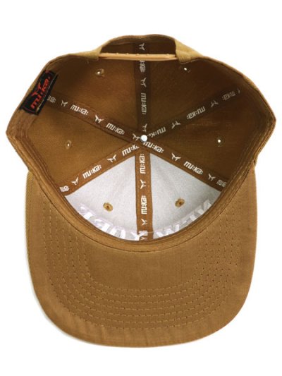 画像4: 【SALE】MU:KA: HEADWEAR NEW YORK SNAPBACK CAP TAN
