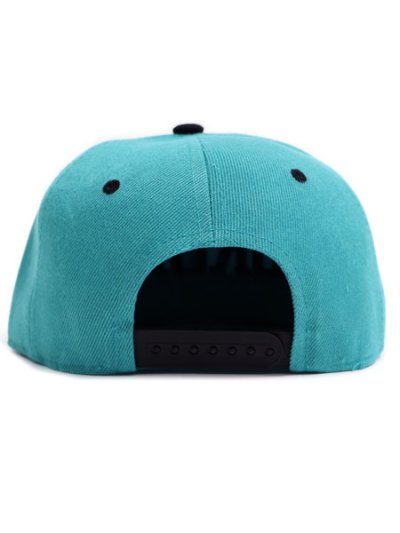 画像3: 【SALE】MU:KA: HEADWEAR BRONX SNAPBACK CAP TEAL/BLACK