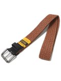 CARHARTT RUGGED.F NYLON BRAID BELT-BURNT SIENNA