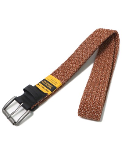 画像1: CARHARTT RUGGED.F NYLON BRAID BELT-BURNT SIENNA