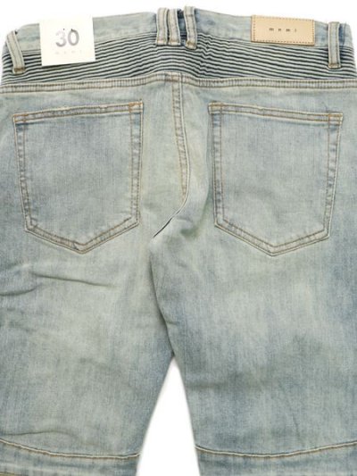 画像5: 【SALE】mnml M14 STRETCH DENIM LIGHT BLUE
