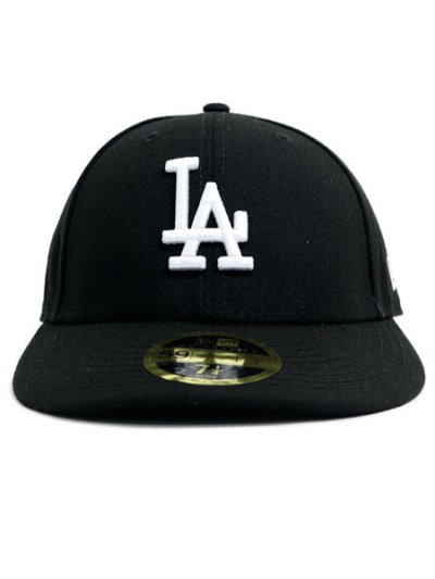 画像2: NEW ERA LP 59FIFTY LOS ANGELES DODGERS BLK/WHT