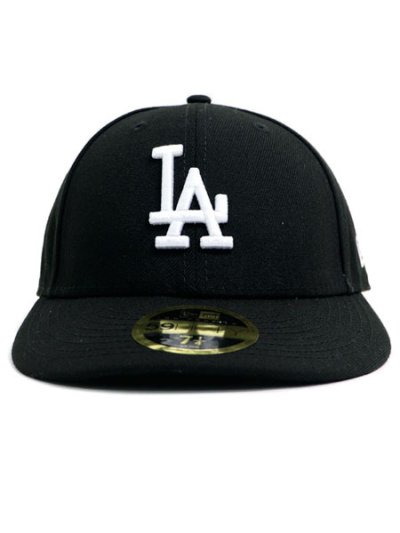 画像2: NEW ERA LP 59FIFTY LOS ANGELES DODGERS BLK/WHT