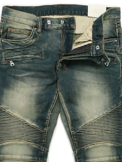 画像4: 【SALE】mnml M14 STRETCH DENIM BLUE