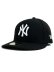 画像1: NEW ERA LP 59FIFTY NEW YORK YANKEES BLACK/WHITE (1)