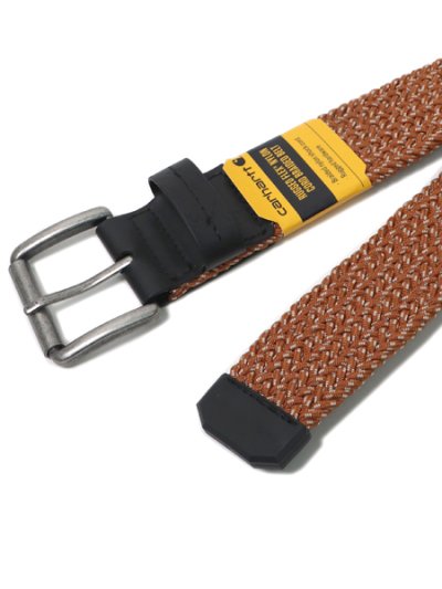 画像2: CARHARTT RUGGED.F NYLON BRAID BELT-BURNT SIENNA