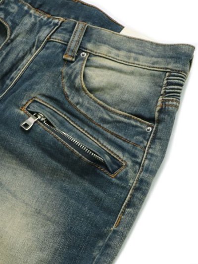 画像6: 【SALE】mnml M14 STRETCH DENIM BLUE