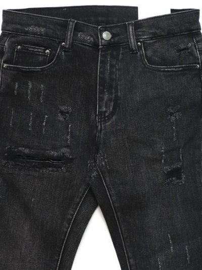 画像3: 【送料無料】mnml X162 STRETCH DENIM BLACK