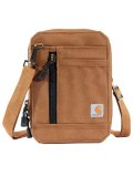 【送料無料】CARHARTT NYLON DUCK CROSSBODY WALLET-C.BROWN