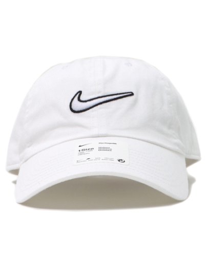 画像2: NIKE H86 ESSENTIAL SWOOSH CAP-WHITE/WHITE