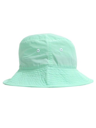 画像2: NEW HATTAN WHITE STITCHING POLY BUCKET HAT