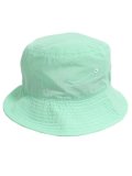 NEW HATTAN WHITE STITCHING POLY BUCKET HAT