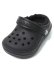 画像2: 【SALE】【KIDS】crocs TODDLER CLASSIC LINED CLOG BLACK/BLACK (2)