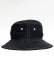 画像2: NEW HATTAN WHITE STITCHING POLY BUCKET HAT (2)