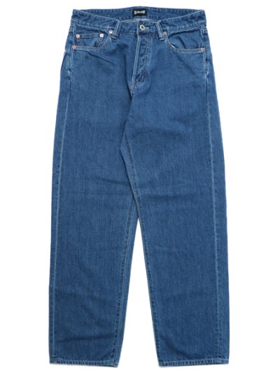 画像2: 【SALE】【送料無料】SCHOTT NEP DENIM 5POCKET PANTS USED