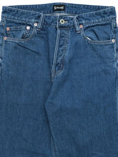 画像3: 【SALE】【送料無料】SCHOTT NEP DENIM 5POCKET PANTS USED