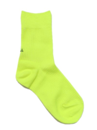 画像2: 【SALE】【KIDS】EAST END HIGHLANDERS ALL SET SOCKS NEON YELLOW