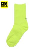 【SALE】【KIDS】EAST END HIGHLANDERS ALL SET SOCKS NEON YELLOW