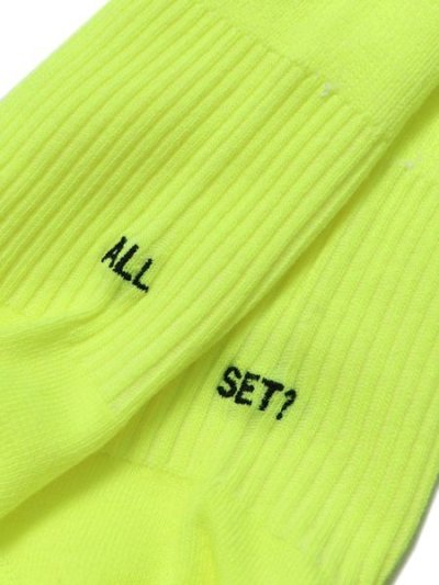 画像3: 【SALE】【KIDS】EAST END HIGHLANDERS ALL SET SOCKS NEON YELLOW