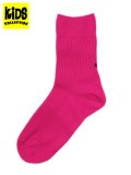 【SALE】【KIDS】EAST END HIGHLANDERS ALL SET SOCKS NEON PINK