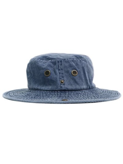 画像3: NEW HATTAN PIGMENT DYED SAFARI HAT-BLUE