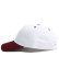 画像3: NEW HATTAN 6PNL 2T COTTON CAP-WHITE/BURGUNDY