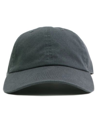 画像2: NEW HATTAN 6PNL COTTON CAP-CHARCOAL