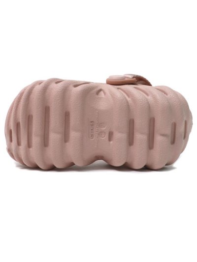 画像2: 【SALE】【KIDS】crocs TODDLER ECHO CLOG PINK CLAY