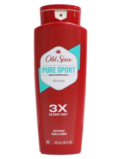 画像1: OLD SPICE HE BODY WASH PURE SPORT 18oz/532ml