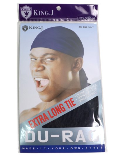 画像1: KING J EXTRA LONG TIE DU-RAG #004