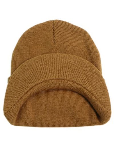 画像2: VISOR BEANIE-BROWN