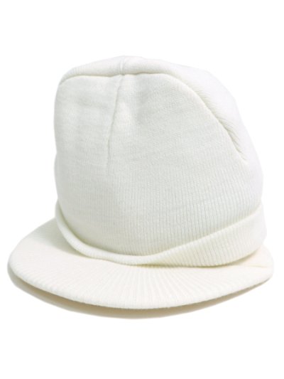 画像1: VISOR BEANIE-WHITE