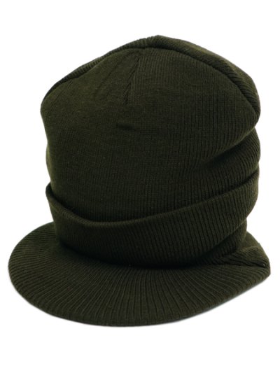 画像1: VISOR BEANIE-OLIVE