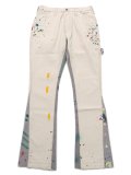 【送料無料】mnml B260 FLARE WORK DENIM