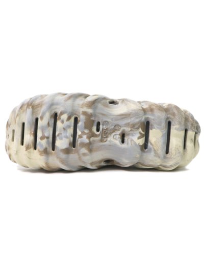 画像2: 【SALE】crocs ECHO MARBLED SLIDE BONE/MULTI