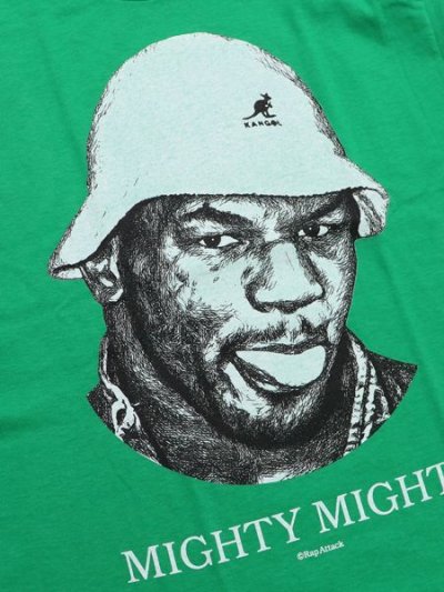 画像3: 【SALE】Rap Attack MIGHTY MIGHTY TEE IRSH GREEN