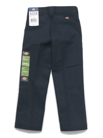 画像2: 【KIDS】DICKIES BOYS SLIM FIT STRAIGHT PANTS-DARK NAVY