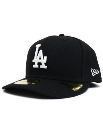 画像1: NEW ERA PC 59FIFTY LA DODGERS BLACK/WHITE