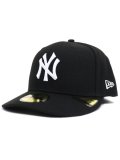 NEW ERA PC 59FIFTY NY YANKEES BLACK/WHITE