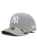 NEW ERA PC 59FIFTY NY YANKEES GREY/WHITE