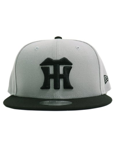 画像2: NEW ERA 9FIFTY NPB HANSHIN TIGERS GREY/BLK VISOR