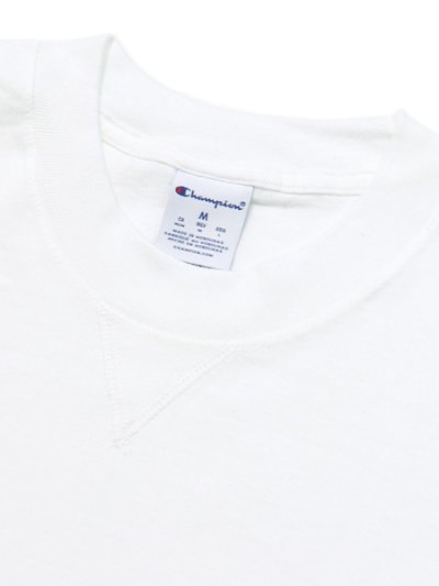 画像3: CHAMPION MW 1/2 SLEEVE TEE-WHITE