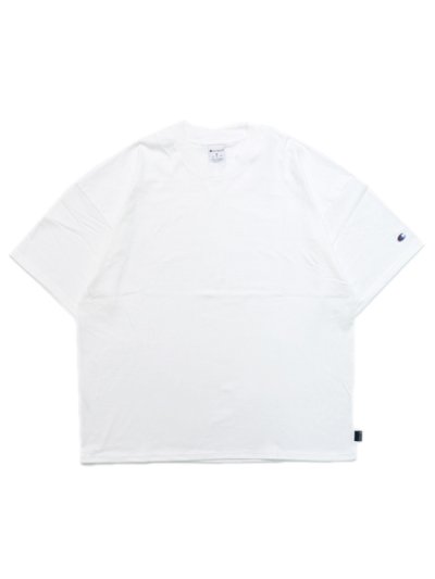 画像1: CHAMPION MW 1/2 SLEEVE TEE-WHITE