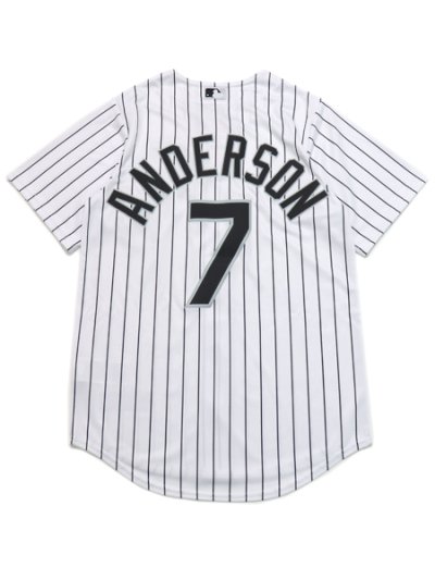 画像2: 【送料無料】NIKE REPLICA JERSEY WHITE SOX TIM ANDERSON #7