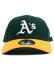 画像2: NEW ERA 9FORTY OAKLAND ATHLETICS GREEN/YELLOW (2)