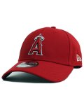 NEW ERA 9FORTY LOS ANGELES ANGELS SCARLET/WHITE
