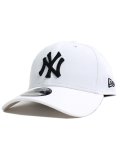 NEW ERA 9FORTY NEW YORK YANKEES WHITE/BLACK